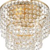 Crystorama Lighting Gabrielle 3 - Light Flush Mount in  Antique Gold - 2 of 4