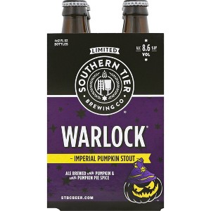 Southern Tier Warlock Imperial Stout Pumpkin Beer - 4pk/12 fl oz - 1 of 4