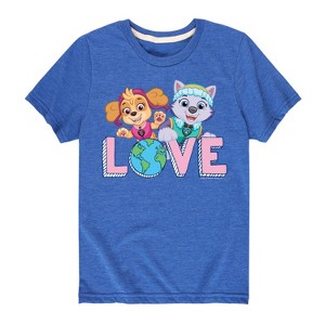 Boys' - Paw Patrol - Love Earth Short Sleeve Graphic T-Shirt - 1 of 4