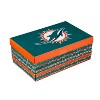 Evergreen Miami Dolphins, Stemless 17OZ Wine & Beer 16 OZ Gift Set - 2 of 4