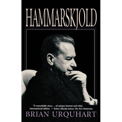  Hammarskjold - by  Brian Urquhart (Paperback) 