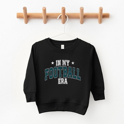 The Juniper Shop In My Football Era - Green Youth Ultra-Soft Graphic Sweatshirt