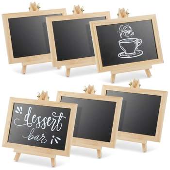 Mini Chalkboard Signs, 20 Pack Framed Small Chalkboard Labels with