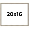 PosterPalooza | Classic Modern Silver Picture Frame - UV Acrylic, Backing Board, Hanging Hardware Included - 2 of 4