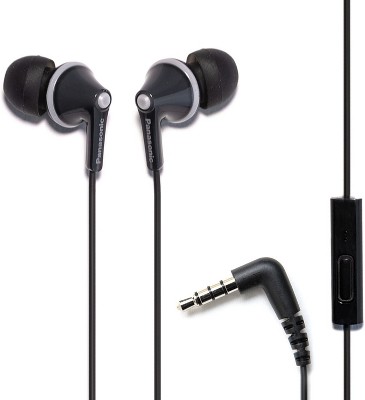 Panasonic With - And Ergofit Rp-tcm125-k Call Headphones Compatible Controller Earbud And In-ear Microphone (black) - Target Blackberry Iphone, With : Android