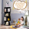 Aheaplus 4-tier Rotating Bookshelf Tower Revolving Corner Bookcase - 4 of 4