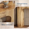 Farmhouse Console Table - Narrow Wood Entryway Sofa Table Behind Couch, Slim Rustic Hallway Furniture for Living Rooms, Foyers, and Apartments - 4 of 4