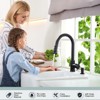 WOWOW Stainless Steel Pull-Down Kitchen Faucet - 500mL Soap Dispenser - 2 of 4
