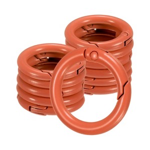 Unique Bargains Metal Spring O Rings Zinc Alloy Durable Multipurpose Lightweight Buckle 5/8 Inch - 1 of 4