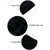 Womens Palazzo Pants Wide Leg High Waist Smocked Harem Pants Loose Fit Lounge Pants Linen Textured Summer Boho Bagyy Yoga Pants - 4 of 4