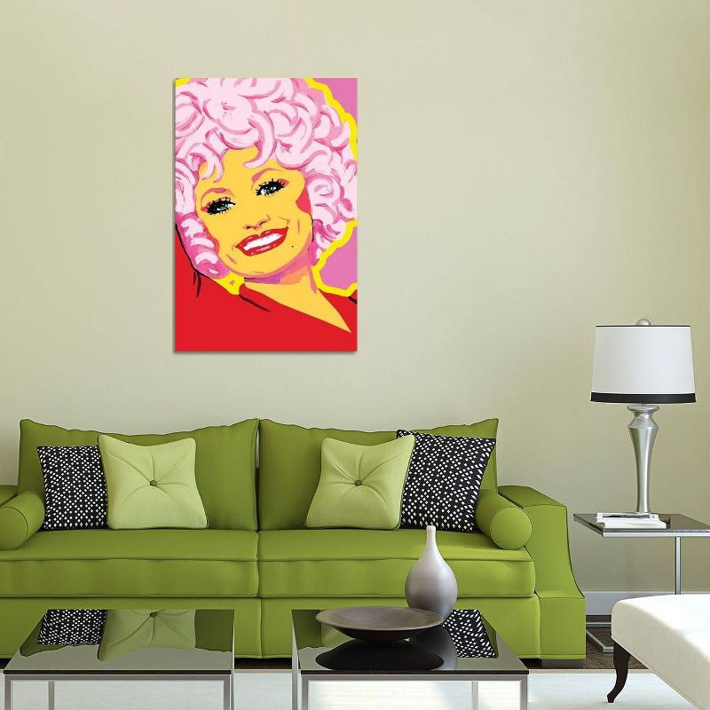 Dolly Parton by Corey Plumlee Unframed Wall Canvas - iCanvas, 2 of 6