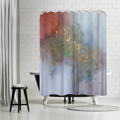 Americanflat Dont Stop Blooming 1 by Christine Olmstead 71" x 74" Shower Curtain