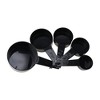 Unique Bargains Measuring Cups 5-Piece Plastic Measuring Cup Set Dishwasher Safe PP 1 Set - 3 of 4
