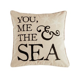 Cerralvo - You Me & The Sea Decorative Pillow - Levtex Home - 1 of 3