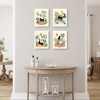 Set of 4 Urban Jungle Unframed Wall Canvases - Masterpiece Art Gallery: Modern MDF Animal Paintings, Vertical Layout - 3 of 4