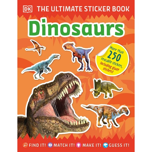 Peel Press Sticker By Number Dinosaur - Fun Stuff Toys