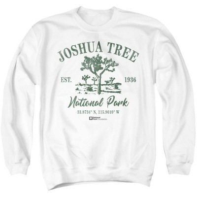 Men's Joshua Tree National Park Tree Icon Crewneck Sweatshirt