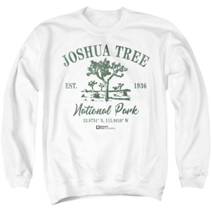 Men's Joshua Tree National Park Tree Icon Crewneck Sweatshirt - 1 of 4