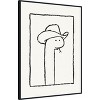 Amanti Art Squiggles the Snake In a Stetson by Anyone Can Yeehaw Canvas Wall Art Print Framed - 2 of 4