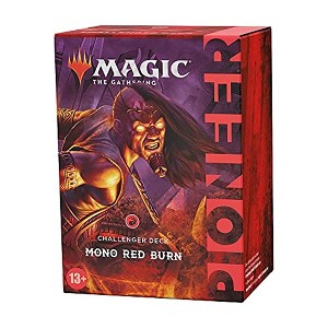Magic The Gathering Magic: The Gathering Pioneer Challenger Deck 2021  Mono Red Burn (Red) - 1 of 4