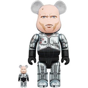 Medicom - Medicom - Robocop - Murphy Head 100% & 400% Bearbrick 2Pk - 1 of 2