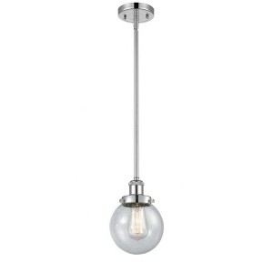 Beacon - 1 Light Stem Hung Mini Pendant In Modern Style-9 Inches Tall and 6 Inches Wide - 1 of 1