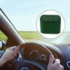 Unique Bargains Auto Car Trash Can Durable Car Door Trash Bin Green 1 Pc 6.3" Length 2.8" Width 5.5" Height ABS Rhinestone - 2 of 4