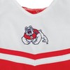 NCAA Fresno State Bulldogs Toddler Girls' Cheer Dress Set - 3 of 3
