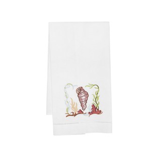 C&F Home Tulip Shell Woven Kitchen Towel - 1 of 4