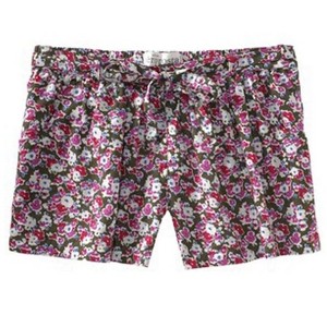 Aeropostale Womens Floral Print Waistie Casual Mini Shorts - 1 of 1