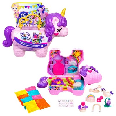 ​Polly Pocket Unicorn Party Large Compact Playset