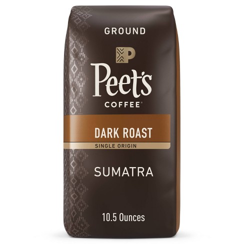 Peet's Sumatra Single Origin Dark Roast Ground Coffee 10.5oz - image 1 of 3