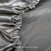 Silk Satin Fitted Crib Sheet, Super Soft Toddler Fitted Sheets for Standard Crib and Toddler Mattresses, 28x52 Inches - NTBAY - 4 of 4