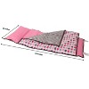 Bacati - Elephants Pink Gray Toddler Nap Mat - 3 of 4