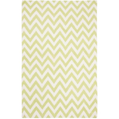 Dhurries DHU557 Hand Woven Flat Weave Indoor Rugs - Safavieh
