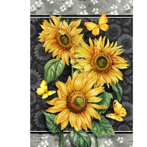 Briarwood Lane Summer House Flag 40x28 For Outdoor Elegant Sunflowers For Summer House Flag - 1 of 4