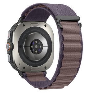 HTUTWOO Nylon Band Compatible with Samsung Galaxy Watch Ultra Bands 47mm/Galaxy Watch Ultra (2025), Fabric Sport Loop Strap Breathable Wristband - 1 of 4