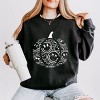Simply Sage Market S.W.Smiley Pumpkin Outline Lightweight Garment Dyed Sweatshirt - 2 of 4
