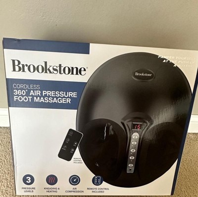 Brookstone 360 Air Pressure Foot Massager Target