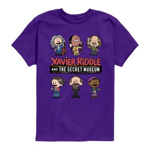 Boys' - Xavier Riddle and the Secret Museum - Historical Grid Short Sleeve Graphic T-Shirt - 1 of 3