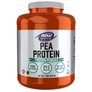 Pea Protein Natural Unflavored by Now Foods  -  7 lb Powder - 1 of 3