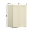 LOVMOR Wall-Mounted Bathroom Cabinet, Bathroom Cabinet Wall Mounted with Adjustable Shelves & Soft-Close Door - 3 of 4