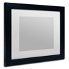 Trademark Fine Art 11"x14" Heavy Duty Black Frame with White Mat - 2 of 3