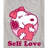 Boys' - Peanuts - Belle Self Love Heart Hug Short Sleeve Graphic T-Shirt - 2 of 4