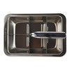 RSVP International Endurance Cocktail Collection, Retro Ice Cube Tray, Stainless Steel, Dishwasher Safe, 7.25x5x2.5" - 2 of 4