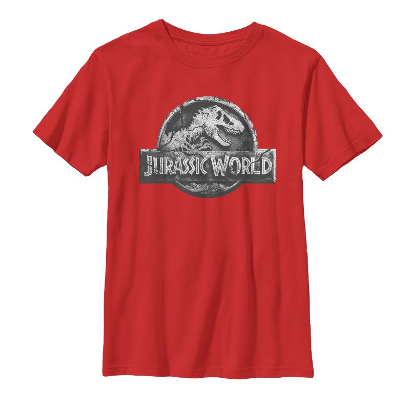 Boy's Jurassic World: Fallen Kingdom Logo T-Shirt, 1 of 4