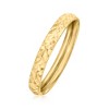 Ross-Simons 10kt Yellow Gold Diamond-Cut Pattern Ring - 2 of 4