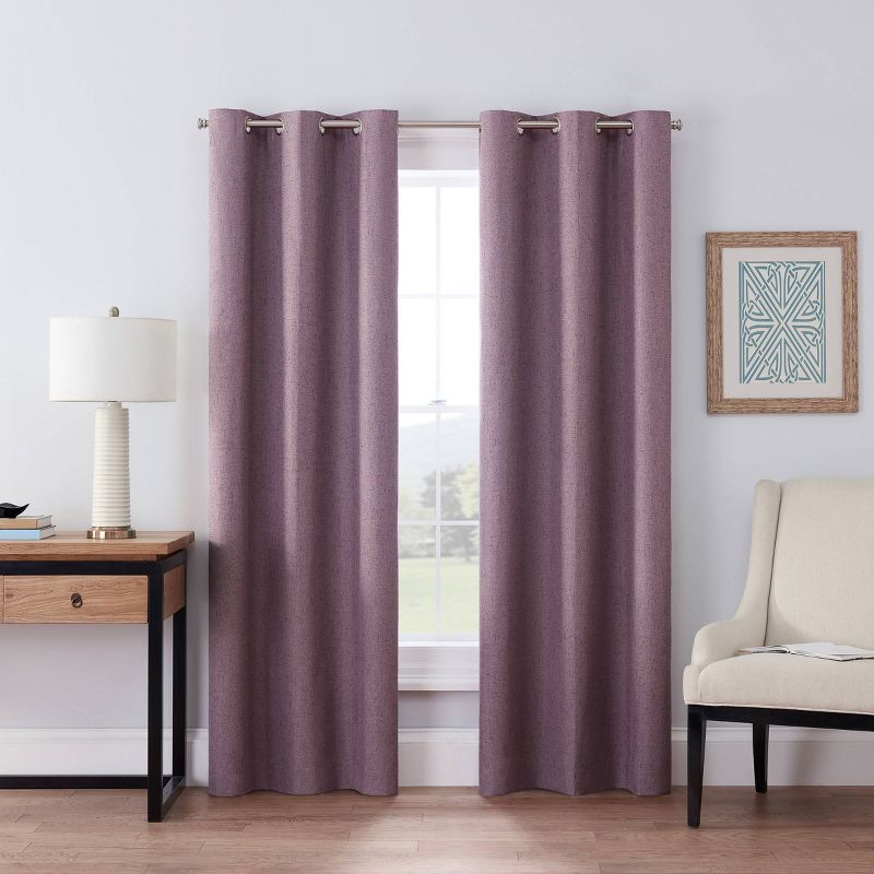 1pc Blackout Windsor Curtain Panel - Eclipse, 1 of 17