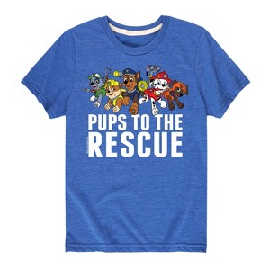 Boys' - Paw Patrol - Pups To The Rescue Short Sleeve Graphic T-Shirt - 1 of 4