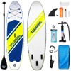 Garvee 350LBs Inflatable Stand Up Paddle Board, 10'6" x 33" x 6", 11FT Non-Slip Deck, Complete Accessories - Pump, Bag Included for Youth & Adults - 3 of 4